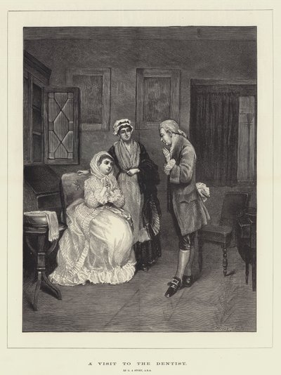 Una Visita al Dentista de George Adolphus Storey